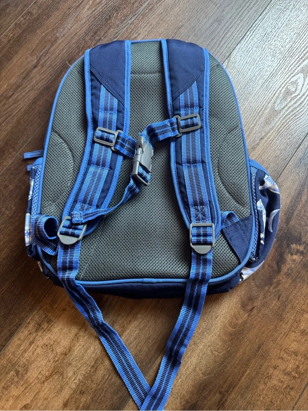 Size small Pottery Barn Kids shark backpack